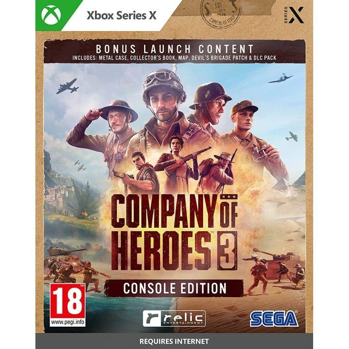 Company of Heroes 3 (Launch Edition) (XseriesX) i gruppen HEMELEKTRONIK / Spelkonsoler & Tillbehör / Xbox Series X/S / Spel hos TP E-commerce Nordic AB (D10899)