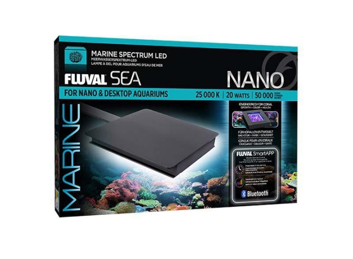 Fluval Nano Marin Led 20W 12,7X12,7Cm - (120.8386) i gruppen HEM, HUSHÅLL & TRÄDGÅRD / Djurtillbehör / Akvarietillbehör hos TP E-commerce Nordic AB (D10904)