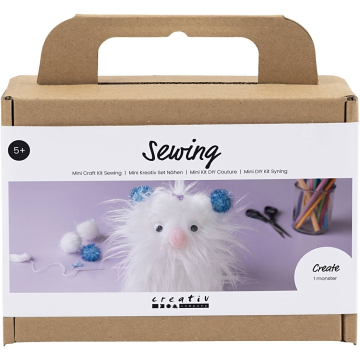 Creative Toys DIY-kit - minipysselkit - sömnad - monster (977678) i gruppen LEKSAKER, BARN- & BABYPRODUKTER / Leksaker / Pyssel hos TP E-commerce Nordic AB (D10922)