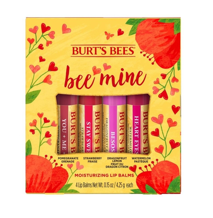 Burt\'s Bees Bee Mine Läppbalsam Presentask i gruppen SKÖNHET & HÄLSA / Makeup / Läppar / Läppbalsam hos TP E-commerce Nordic AB (D10937)