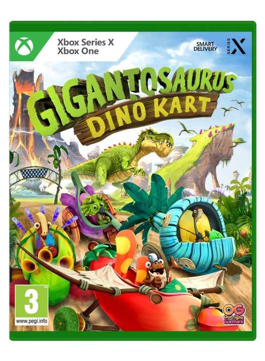 Gigantosaurus: Dino Kart (XseriesX) i gruppen HEMELEKTRONIK / Spelkonsoler & Tillbehör / Xbox Series X/S / Spel hos TP E-commerce Nordic AB (D10957)