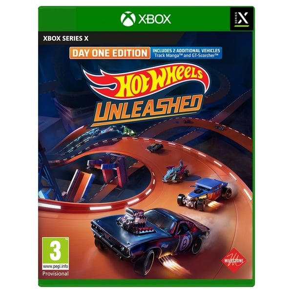 Hot Wheels Unleashed (Day One Edition) (XseriesX) i gruppen HEMELEKTRONIK / Spelkonsoler & Tillbehör / Xbox Series X/S / Spel hos TP E-commerce Nordic AB (D10962)