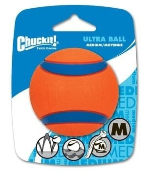 Chuckit - Ultra Ball L 7 cm 1 Förpackning - (CHUC17030) i gruppen HEM, HUSHÅLL & TRÄDGÅRD / Djurtillbehör / Hund hos TP E-commerce Nordic AB (D11038)