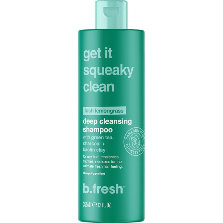 b.fresh Get It Squeaky Clean Djuprengörande schampo 355 ml i gruppen SKÖNHET & HÄLSA / Hår & Styling / Hårvårdsprodukter / Schampo hos TP E-commerce Nordic AB (D11056)