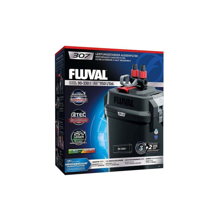 Fluval Kapselfilter 307 1150 L/H - (126.4307) i gruppen HEM, HUSHÅLL & TRÄDGÅRD / Djurtillbehör / Akvarietillbehör hos TP E-commerce Nordic AB (D11088)