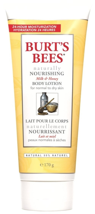 Burt\'s Bees Body Lotion - Mjölk & Honung i gruppen SKÖNHET & HÄLSA / Hudvård / Kroppsvård / Body lotion hos TP E-commerce Nordic AB (D11144)