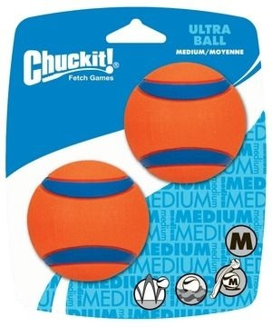 Chuckit - Ultraboll M 6 cm 2-pack - (CHUC17001) i gruppen HEM, HUSHÅLL & TRÄDGÅRD / Djurtillbehör / Hund hos TP E-commerce Nordic AB (D11257)