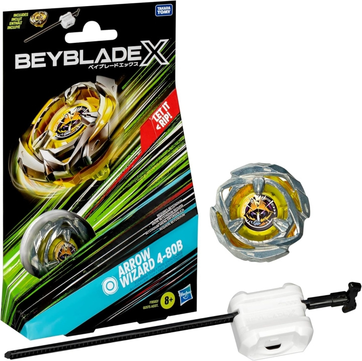 Beyblade X Startpaket Topp - Gul i gruppen LEKSAKER, BARN- & BABYPRODUKTER / Leksaker / Övriga leksaker hos TP E-commerce Nordic AB (D11278)