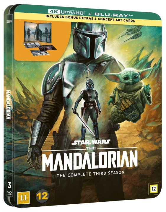 The Mandalorian S3 i gruppen HEMELEKTRONIK / Ljud & Bild / TV & Tillbehör / Filmer / Blu-ray hos TP E-commerce Nordic AB (D11317)