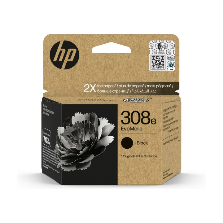 HP Bläck 7FP22UE 308e Svart i gruppen DATORER & KRINGUTRUSTNING / Skrivare & Tillbehör / Bläck & Toner / Bläckpatroner hos TP E-commerce Nordic AB (D11413)