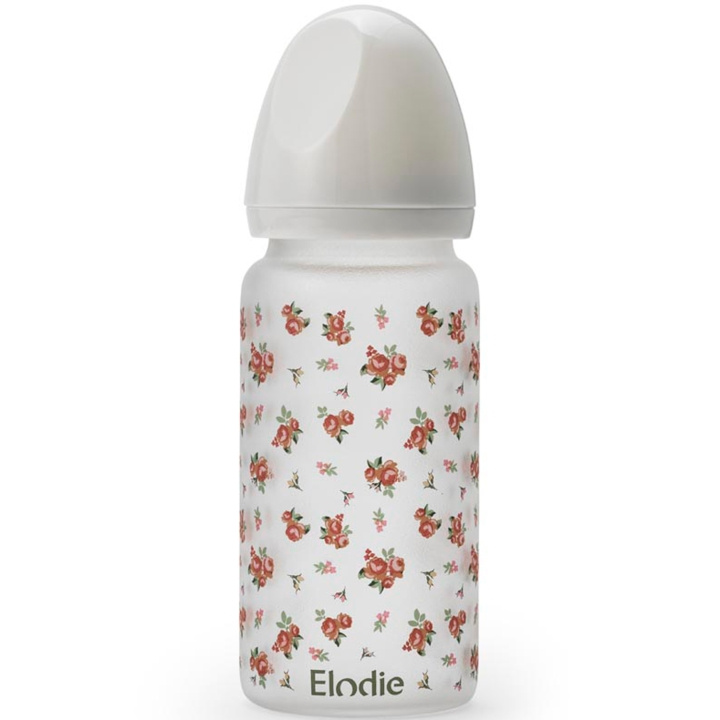 Elodie Details Glass Feeding Bottle, Autumn Rose i gruppen LEKSAKER, BARN- & BABYPRODUKTER / Äta & Dricka / Barnserviser hos TP E-commerce Nordic AB (D11448)