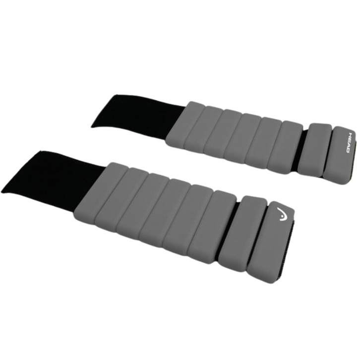 Head Wrist-Ankle Bangels 1 kg x 2 pcs i gruppen SPORT, FRITID & HOBBY / Träningsredskap / Träningsredskap & tillbehör hos TP E-commerce Nordic AB (D11537)