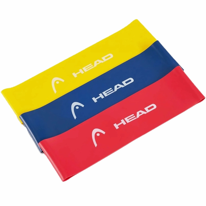 Head Elastiska Latex band 3st i gruppen SPORT, FRITID & HOBBY / Träningsredskap / Träningsredskap & tillbehör hos TP E-commerce Nordic AB (D11538)