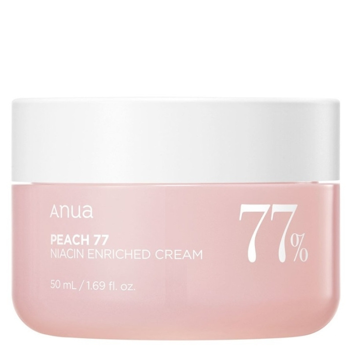 Anua Peach 77% Niacin Enriched Cream 50ml i gruppen SKÖNHET & HÄLSA / Hudvård / Ansiktsvård / Dagkräm hos TP E-commerce Nordic AB (D11594)