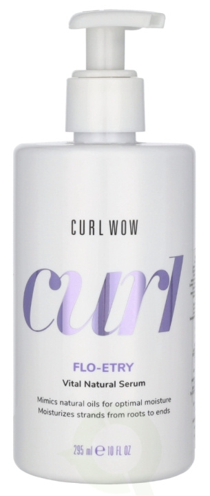 Color Wow Curl Flo-Etry Vital Natural Serum 295 ml i gruppen SKÖNHET & HÄLSA / Hår & Styling / Hårvårdsprodukter / Balsamspray/Leave-in hos TP E-commerce Nordic AB (D11630)