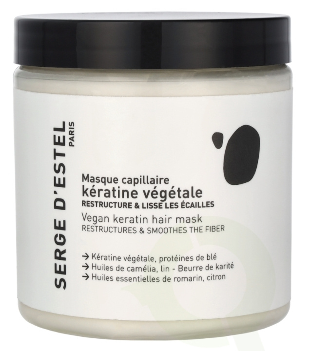 Serge D\'Estel Sulfate-Free Keratin Mask 250 g i gruppen SKÖNHET & HÄLSA / Hår & Styling / Hårvårdsprodukter / Hårinpackning hos TP E-commerce Nordic AB (D11642)