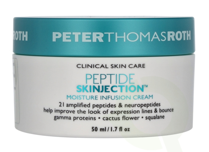 P.T. Roth Peptide Skinjection Moisture Infusion Cream 50 ml i gruppen SKÖNHET & HÄLSA / Hudvård / Ansiktsvård / Dagkräm hos TP E-commerce Nordic AB (D11738)