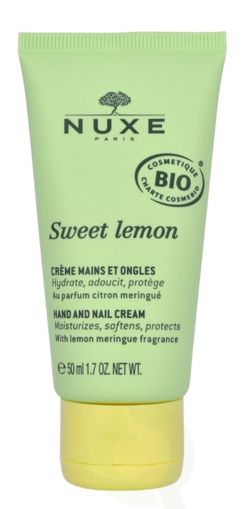 Nuxe Hand And Nail Cream 50 ml Sweet Lemon i gruppen SKÖNHET & HÄLSA / Manikyr/Pedikyr / Handkräm hos TP E-commerce Nordic AB (D11783)