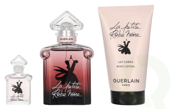 Guerlain La Petite Robe Noire Intense Giftset 130 ml Edp Spray 50ml/Body Lotion 75ml/Edp Spray 5ml i gruppen SKÖNHET & HÄLSA / Presentkit / Presentkit För Henne hos TP E-commerce Nordic AB (D11796)