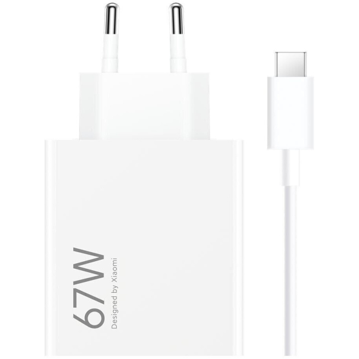 Xiaomi 67W HyperCharge Combo (Typ-A) 67Watt 1xUSB-A i gruppen DATORER & KRINGUTRUSTNING / Datorkablar / USB-kablar / USB-C hos TP E-commerce Nordic AB (D11916)