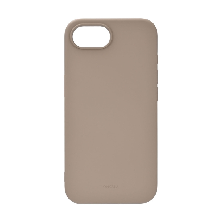 Onsala Back Sil Touch Recycled MagSerie iPhone 16e Summer Sand i gruppen SMARTPHONE & SURFPLATTOR / Mobilskydd / Apple / iPhone 16 hos TP E-commerce Nordic AB (D12016)