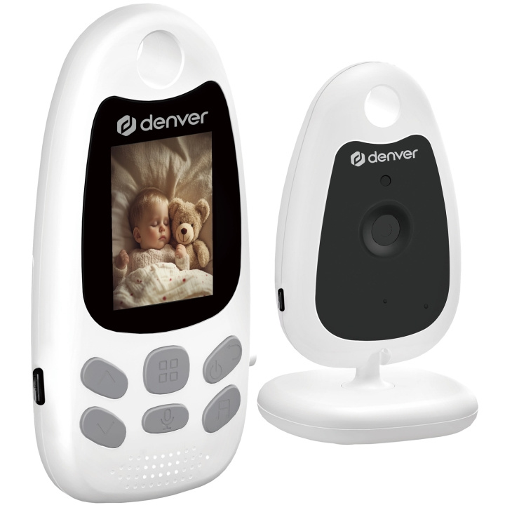 Denver Baby-kamera med monitor i gruppen LEKSAKER, BARN- & BABYPRODUKTER / Barnsäkerhet / Babyvakt hos TP E-commerce Nordic AB (D12080)