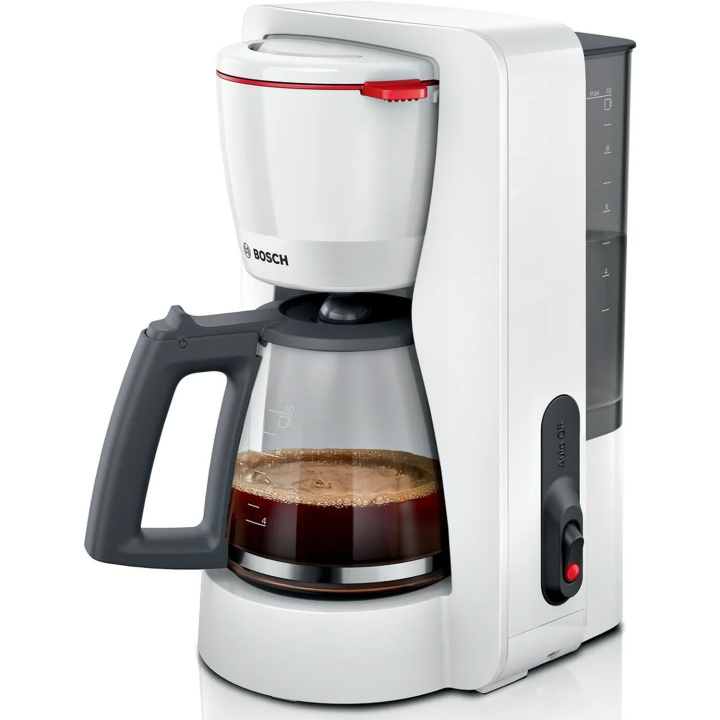 Bosch Kaffebryggare TKA2M111 Vit 1200Watt Avtagbar tank i gruppen HEM, HUSHÅLL & TRÄDGÅRD / Hushållsmaskiner / Kaffemaskiner & Tillbehör / Kaffebryggare hos TP E-commerce Nordic AB (D12119)