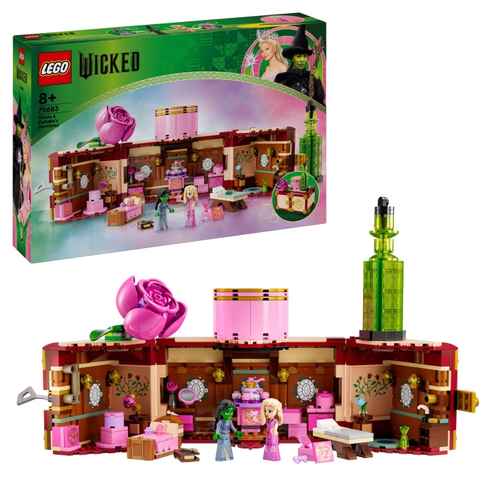 LEGO Wicked - Glinda & Elphabas sovsal (75683) i gruppen LEKSAKER, BARN- & BABYPRODUKTER / Leksaker / Byggleksaker / Lego hos TP E-commerce Nordic AB (D12158)