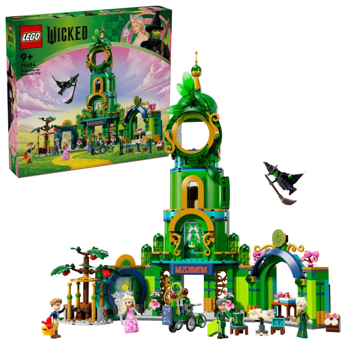 LEGO Wicked - Welcome to Emerald City (75684) i gruppen LEKSAKER, BARN- & BABYPRODUKTER / Leksaker / Byggleksaker / Lego hos TP E-commerce Nordic AB (D12159)