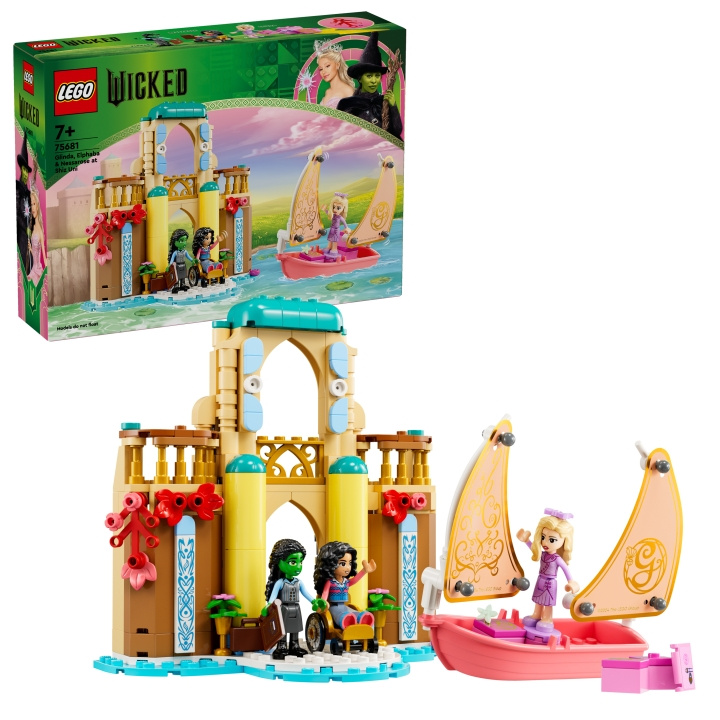 LEGO Wicked - Glinda, Elphaba & Nessarose på Shiz University (75681) i gruppen LEKSAKER, BARN- & BABYPRODUKTER / Leksaker / Byggleksaker / Lego hos TP E-commerce Nordic AB (D12209)