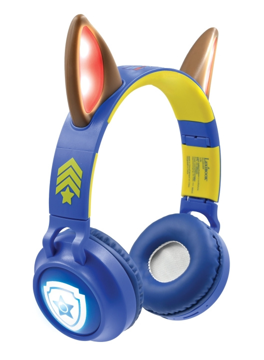 Lexibook Paw Patrol - Bluetooth-hörlurar med lampor (HPBT015PA) i gruppen HEMELEKTRONIK / Ljud & Bild / Hörlurar & Tillbehör / Hörlurar hos TP E-commerce Nordic AB (D12215)