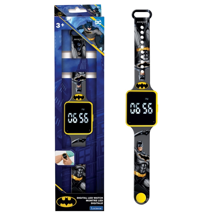 Lexibook Batman LED digital klocka - (DMW060BAT) i gruppen SPORT, FRITID & HOBBY / Accessoarer / Klockor hos TP E-commerce Nordic AB (D12223)