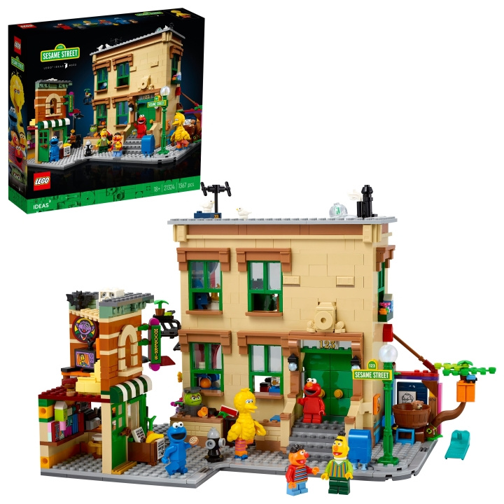 LEGO LEGO Idéer - 123 Sesamgatan (21324) i gruppen LEKSAKER, BARN- & BABYPRODUKTER / Leksaker / Byggleksaker / Lego hos TP E-commerce Nordic AB (D12232)