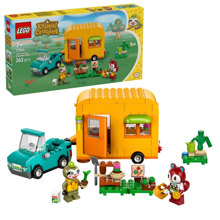 LEGO Animal Crossing - Leifs husvagn och trädgårdsbutik (77054) i gruppen LEKSAKER, BARN- & BABYPRODUKTER / Leksaker / Byggleksaker / Lego hos TP E-commerce Nordic AB (D12236)