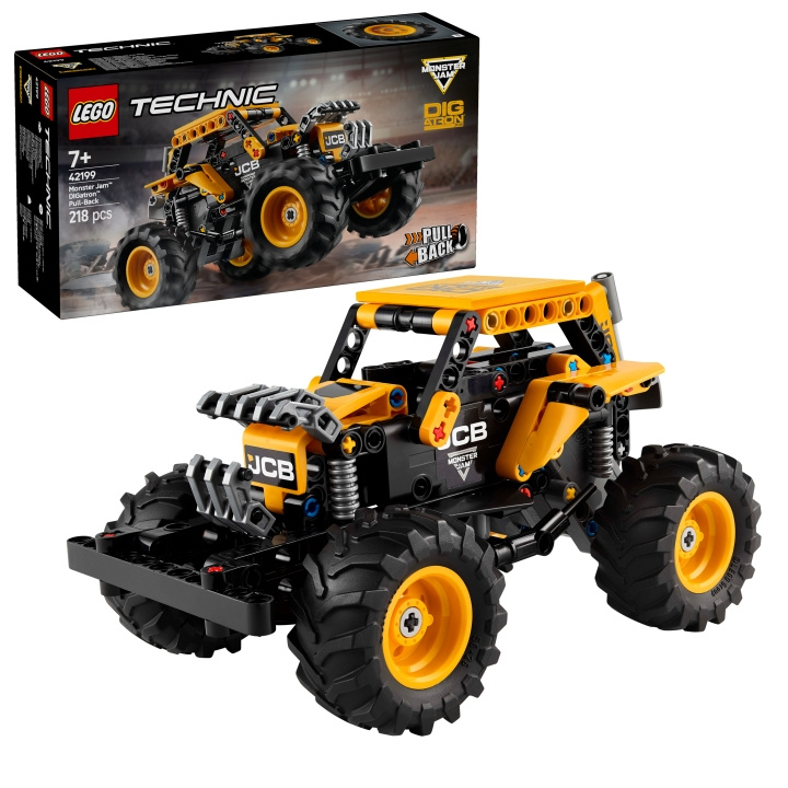 LEGO Technic - Monster Jam DIGatron Pull-Back (42199) i gruppen LEKSAKER, BARN- & BABYPRODUKTER / Leksaker / Byggleksaker / Lego hos TP E-commerce Nordic AB (D12254)