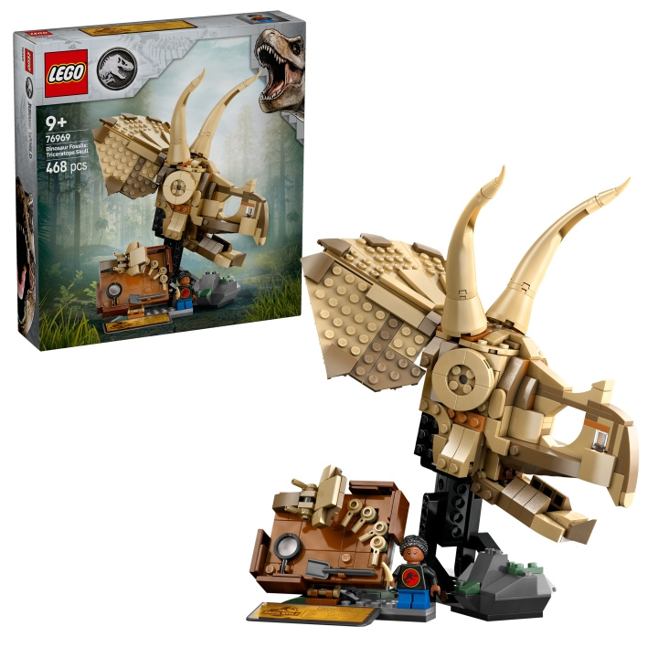 LEGO Jurassic World - Dinosauriefossil: Skalle från triceratops (76969) i gruppen LEKSAKER, BARN- & BABYPRODUKTER / Leksaker / Byggleksaker / Lego hos TP E-commerce Nordic AB (D12266)