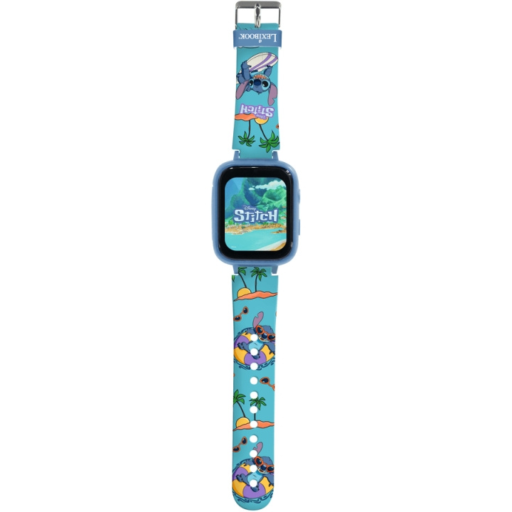 Lexibook Stitch Kids Smartwatch med 8 GB minneskort inkluderat (DMW070D) i gruppen SPORT, FRITID & HOBBY / Smartwatch & Aktivitetsarmband / Smartwatches för barn hos TP E-commerce Nordic AB (D12268)