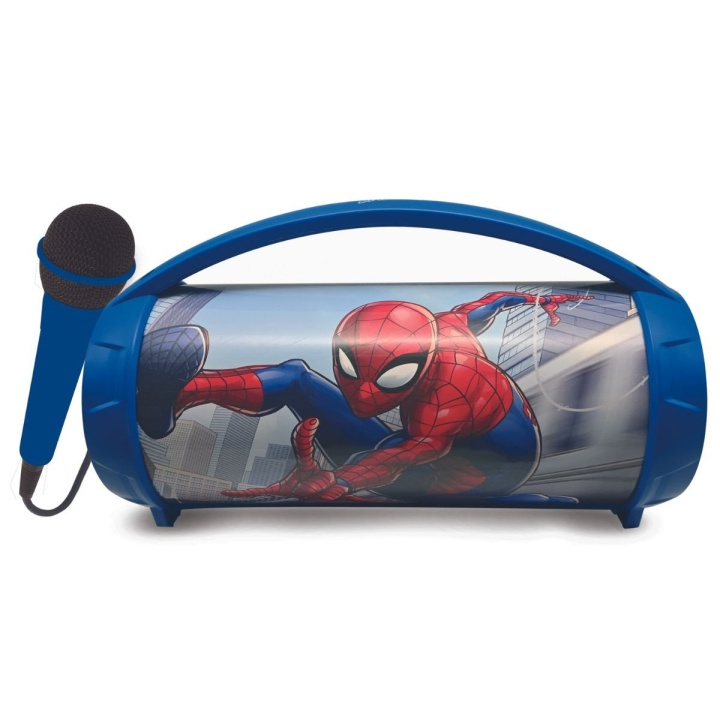 Lexibook Spider-Man Bluetooth® Light-högtalare med mikrofon (BTP585SPZ) i gruppen HEMELEKTRONIK / Ljud & Bild / Högtalare & Tillbehör / Bluetooth-högtalare hos TP E-commerce Nordic AB (D12279)