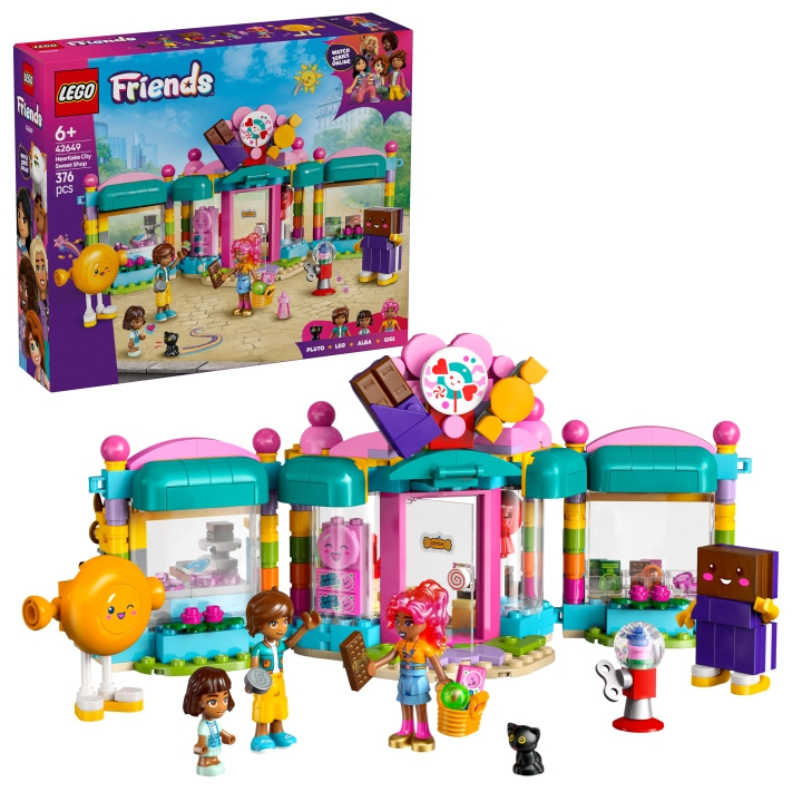 LEGO LEGO Friends - Sötsaksaffären i Heartlake City (42649) i gruppen LEKSAKER, BARN- & BABYPRODUKTER / Leksaker / Byggleksaker / Lego hos TP E-commerce Nordic AB (D12283)