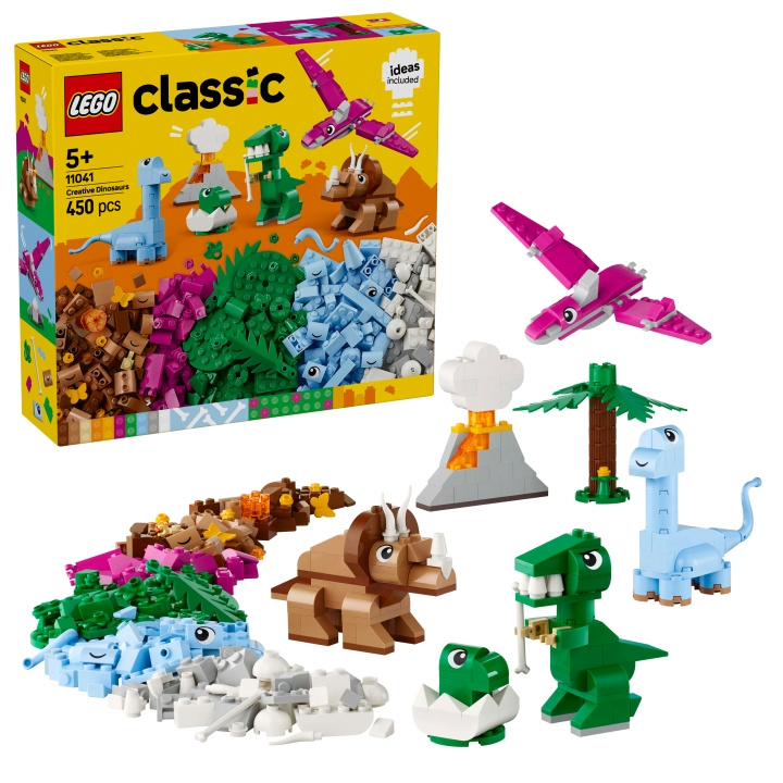 LEGO LEGO Klassiker - Kreativa dinosaurier (11041) i gruppen LEKSAKER, BARN- & BABYPRODUKTER / Leksaker / Byggleksaker / Lego hos TP E-commerce Nordic AB (D12294)