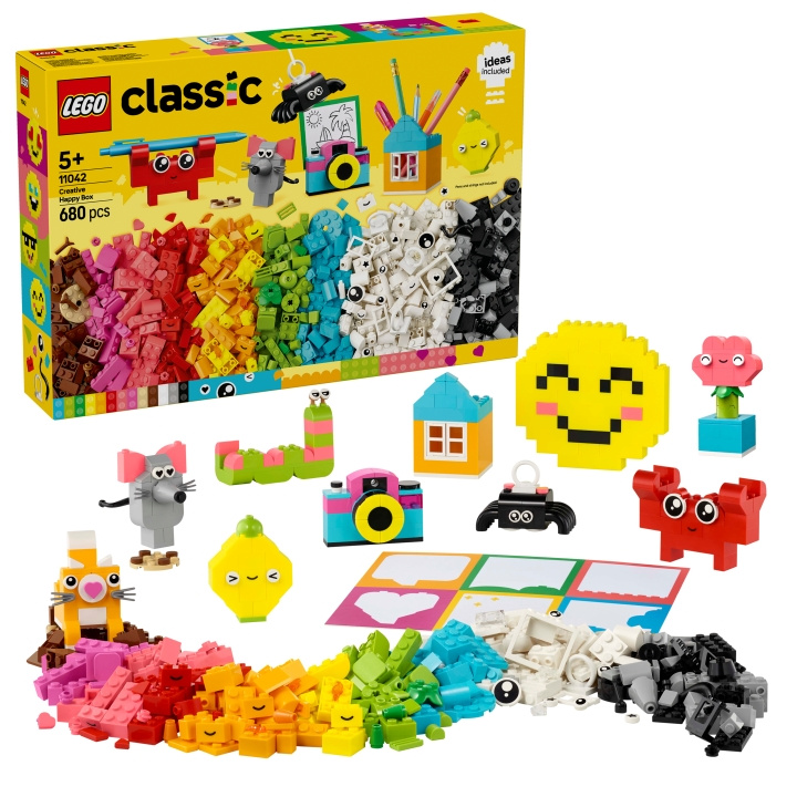 LEGO LEGO Classic - Kreativ Happy Box (11042) i gruppen LEKSAKER, BARN- & BABYPRODUKTER / Leksaker / Byggleksaker / Lego hos TP E-commerce Nordic AB (D12295)