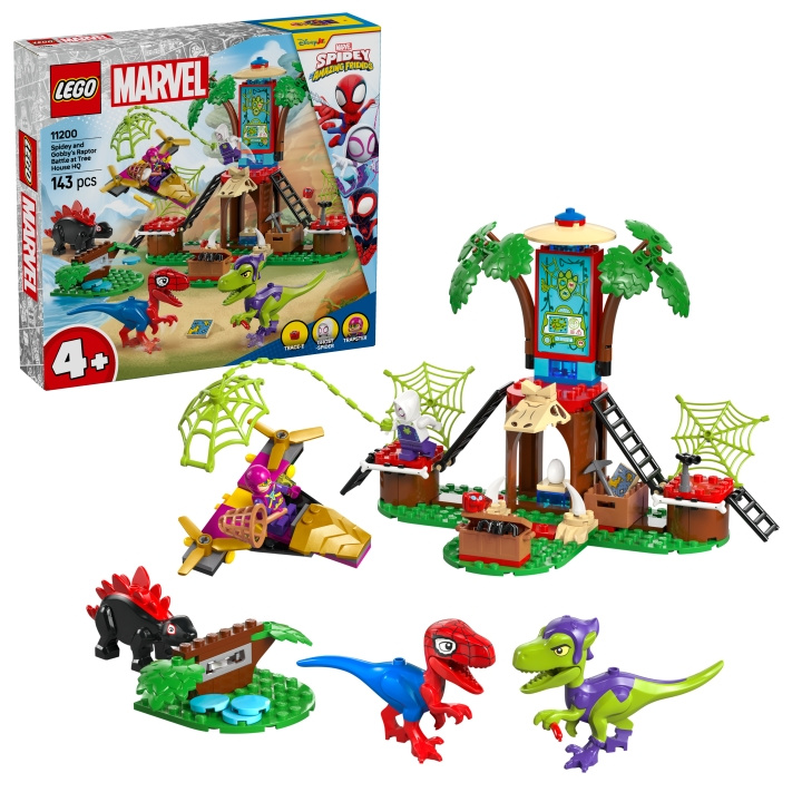 LEGO Spidey - Spidey och Gobbys raptorstrid på Tree House HQ (11200) i gruppen LEKSAKER, BARN- & BABYPRODUKTER / Leksaker / Byggleksaker / Lego hos TP E-commerce Nordic AB (D12313)