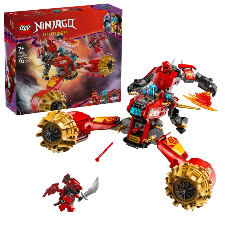 LEGO Ninjago - Kai\'s Mech Storm Rider (71830) i gruppen LEKSAKER, BARN- & BABYPRODUKTER / Leksaker / Figurer, Miniatyrer & tillbehör hos TP E-commerce Nordic AB (D12314)