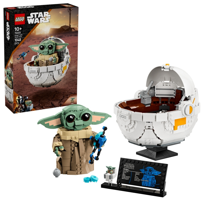 LEGO Star Wars TM - Grogu™ med svävande vagn (75403) i gruppen LEKSAKER, BARN- & BABYPRODUKTER / Leksaker / Byggleksaker / Lego hos TP E-commerce Nordic AB (D12319)