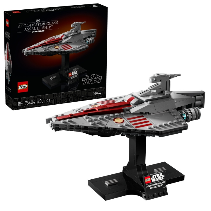 LEGO Star Wars TM - Anfallsskepp i Acclamator-klass (75404) i gruppen LEKSAKER, BARN- & BABYPRODUKTER / Leksaker / Byggleksaker / Lego hos TP E-commerce Nordic AB (D12320)