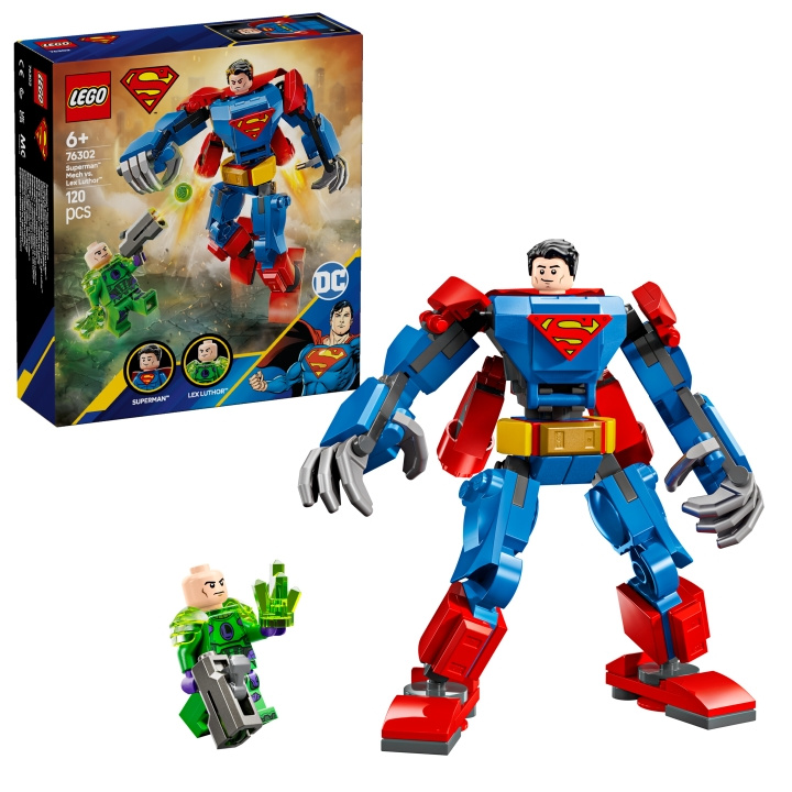 LEGO Superhjältar - Superman™ Mech mot Lex Luthor™ (76302) i gruppen LEKSAKER, BARN- & BABYPRODUKTER / Leksaker / Byggleksaker / Lego hos TP E-commerce Nordic AB (D12322)