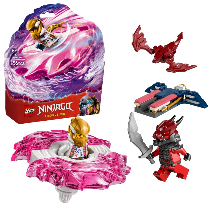 LEGO Ninjago - Soras drake Spinjitzu Spinner (71824) i gruppen LEKSAKER, BARN- & BABYPRODUKTER / Leksaker / Figurer, Miniatyrer & tillbehör hos TP E-commerce Nordic AB (D12345)