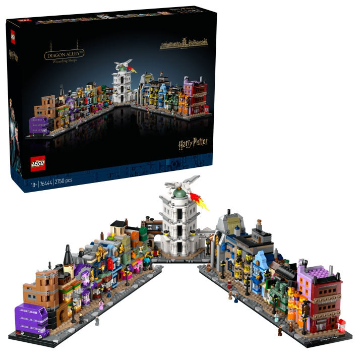 LEGO Harry Potter TM - Trollkarlsbutikerna på Diagonalgränden (76444) i gruppen LEKSAKER, BARN- & BABYPRODUKTER / Leksaker / Byggleksaker / Lego hos TP E-commerce Nordic AB (D12356)