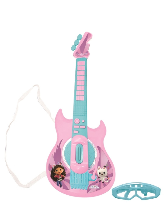 Lexibook Gabby\'s dollhouse Elektronisk gitarr med belysning och mikrofon (K260GDH) i gruppen LEKSAKER, BARN- & BABYPRODUKTER / Musik, Sång & Bild / Musikinstrument hos TP E-commerce Nordic AB (D12368)