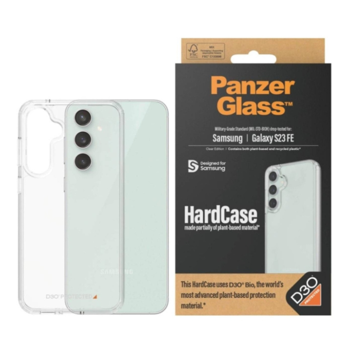 PanzerGlass HardCase med D3O - Samsung Galaxy S23 FE i gruppen SMARTPHONE & SURFPLATTOR / Mobilskydd / Samsung hos TP E-commerce Nordic AB (D12384)